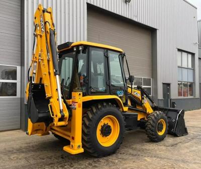 China 4-wiel aandrijving 4x4 JCB 3CX 4CX Backhoe Excavator Loader met uitgebreide boom bucket arm Te koop