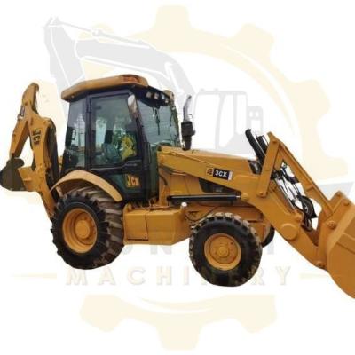 China USED JCB 4CX backhoe loader excavator mini JCB 3CX 4X4 with machine weight of 8800 kg for sale