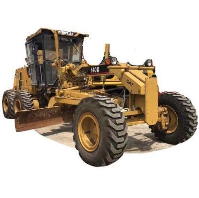 Chine CAT 140K Motor Grader Japon 140G 140K 140 utilisé avec roue manuelle et moteur 6CTA8.3 à vendre