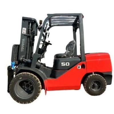 China 5 Tonnen schwerer Diesel-Forklift mit Japan ISUZU-Motor und Seitenschalter zu verkaufen