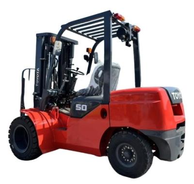 China Euro5/EPA-zertifizierter 5 Tonnen schwerer Diesel-Forklift mit Gabelpositionierer und Seitenwechsler zu verkaufen