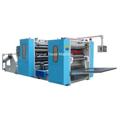 China Hotels N/Z M/W Fold Paper Hand Towel Making Machine Laminating Folding Folder for sale