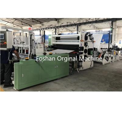 China Industrial Factory Roll JRT Maxi Roll Making Production Line Rewinder Embossing Laminating Rewinding Perforation Machine for sale