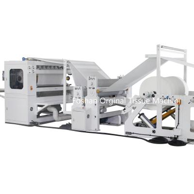 China Hotels Economic Competitive Price V Fold Facial Tissue Making Packing Production Line Machine With Packing Line for sale