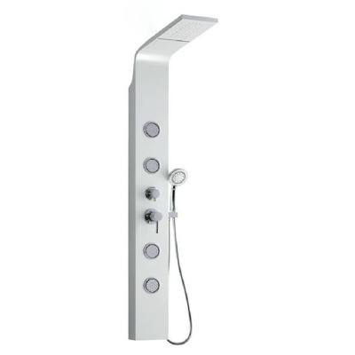 China Without Sliding Bar Bathroom Shower Panel Aluminum Alloy Shower Column Shower Tower Panel for sale