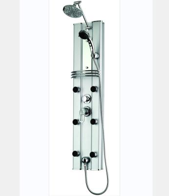 China Classic Bathroom Shower Panel Aluminum Alloy Shower Column Shower Tower Panel for sale