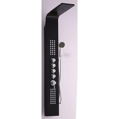 China Without Sliding Bar Bathroom Shower Panel Aluminum Alloy Shower Column Shower Tower Panel for sale