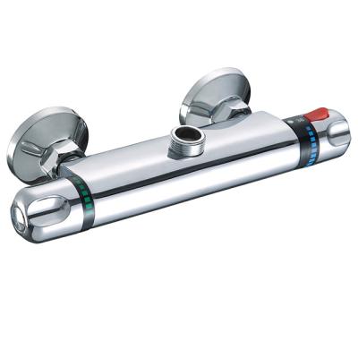 China Without Slide Bar Classic Design Water Save Chrome Finish Thermostatic Shower Faucet Mixer Tap Bathroom Wash 3/4