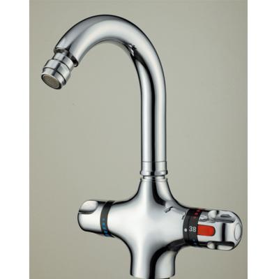 China Thermostatic Faucets Mixer Tap Bathroom Basin Faucet Kitchen Faucet Sink Faucet Set for sale