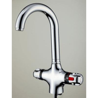 China Thermostatic Faucets Mixer Tap Bathroom Basin Faucet Kitchen Faucet Sink Faucet Set for sale