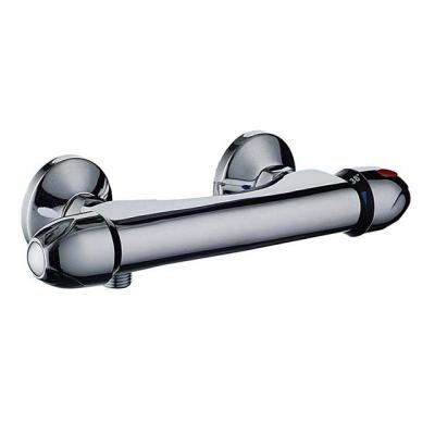 China Classic Slide Bar Design Waterless Save Cheap Thermostatic Shower Faucet Mixer Tap Bathroom Wash Economical Design for sale