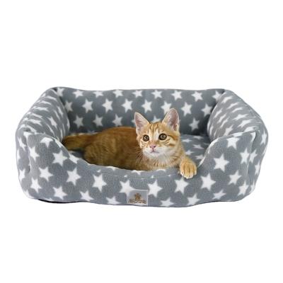 China Small Dog Cat Bed Pet Beds Vendor Nest Toy Square Soft Indoor Cat Breathable Warm Bedroom Sleep for sale