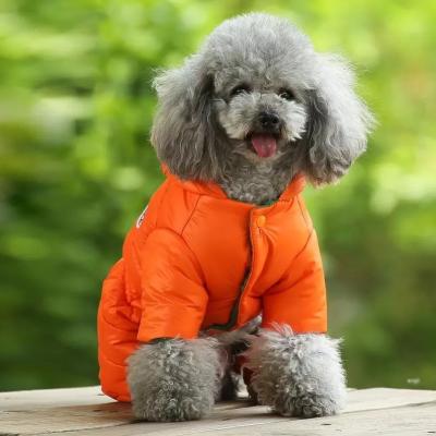 China Wholesale Stocked High Quality Windproof Jacket Dog Down Coat Warm Dog Clothes for sale