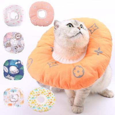 China Eliza Soft Collar Cat Headgear Pet Protection Pet Stocked Collars for sale