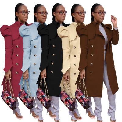 China HONGNUO Autumn and winter fashion casual women's long warm coat QUICK DRY hooded knit plus size anorak for sale