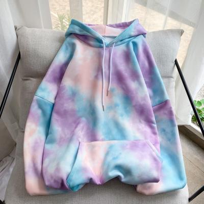 China HONGNUO hot sale winter breathable hoodies new arrive pullover sweatshirt for men and women tech fleece link dye hooded for sale