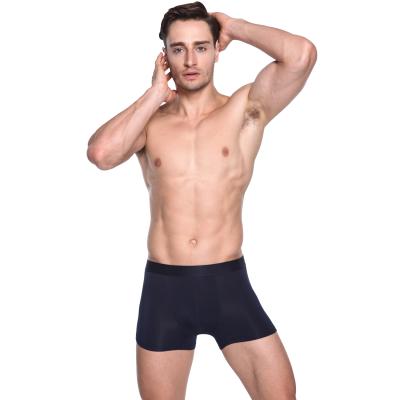 China HONGNUO Anti-Static Men's Modal Underwear Comfortable And Breathable Solid Color Boxers Knit for sale