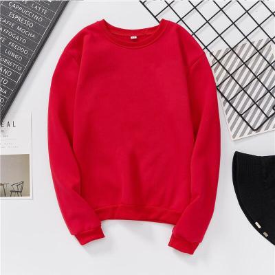 China Cheap Round Neck Plain QUICK DRY Sweatshirt Without Hood Thick Men /Women Pullover Custom Made Hoodie for sale