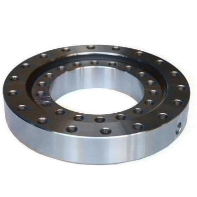 China Factory Quality Four Point Contact No Gear Double-Row Ball Swivel Ring Slewing Bearing For Boat Loader for sale