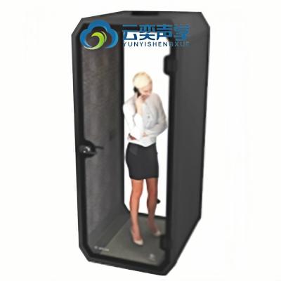 中国 Single Person Privaci Office Furniture Acoustic Soundproof Online Meeting Phone Booth Pod 販売のため