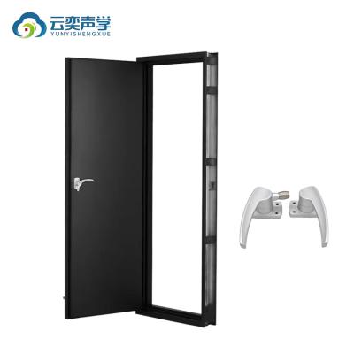 China Newest design dark gray carving aluminum multiple locks anti-theft security Armored door front entry door mansion villa for sale