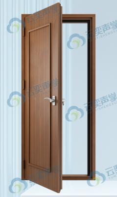 China Noise Reduction Sound Proof Door With Half Set Door Frame And Threshold for sale