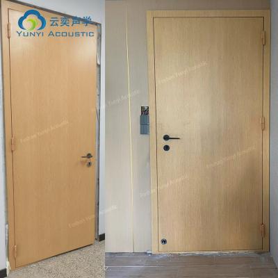 Cina Porta isolante acustica Porta insonorizzata per studio porte sonore nominale Isolazione acustica doppia porta soffitto acustico porta interna in vendita