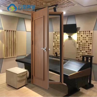 China Noise Isolation Door  STC50dB Acoustic Door 1  Hour Fire Rated Door  For Home Meeting Room for sale