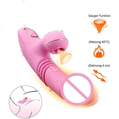 China New ABS+TPE Vibrator Strong Earthquake Massager Listing Waterproof Vibrator Can Stimulate Female Clitoris for sale