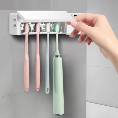 China Best Stocked CDKMAX Product Bathroom Accessories Wall Mount Toothbrush Holder UV Toothbrush Holder Hot Selling UV Toothbrush for sale