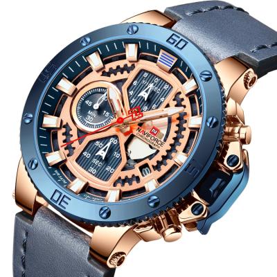 China Chronograph Naviforce 9159 Chronograph Functions Mens Sports Relogio Masculino Waterproof Quartz Wrist Watch for sale