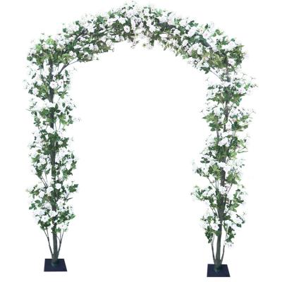 China Wholesale Direct Large Trees Eco - Friendly Outdoor Artificial Flower Wedding Party Artificial Tree for sale