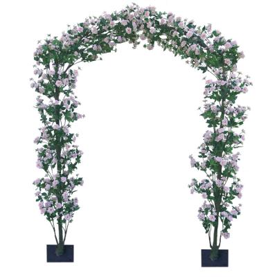 China Eco-friendly High Quality White Artificial Home Decor Wedding Flower Tree for sale