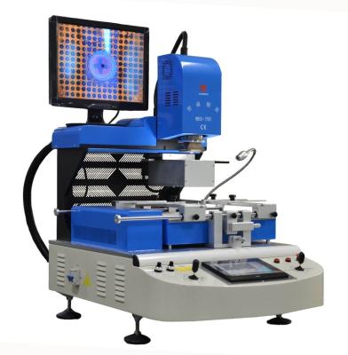 China Factory promotion WDS-750 IC chips QFN noise hot air BGA rework station with infrared heating board BGA machine for sale