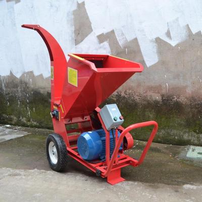 China High efficiency low cost trailer wood shredder ducar wood chipper sawdust machine for sale