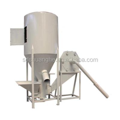 China Low Investment Vertical Poultry Feed Mixer , Layer Chicken Feed Mash Mixer for sale