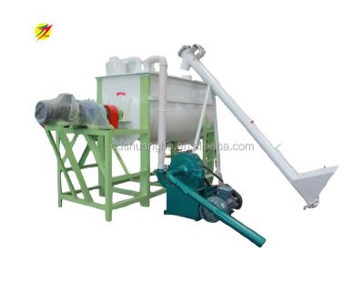 China Pig Feed Mash Making Poultry Feed Grinder And Mixer For Kenya , Electric Feed Mixer Grinder for sale