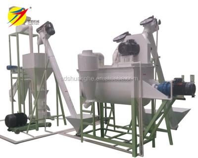 China High efficient 500kg feed pellet production line poultry feed pellet machine 500kg in Zambia for sale