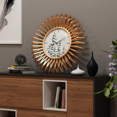 China Nordic Custom XiuTeng Metal Wall Clock Home Decor Living Room Vintage Vintage Wall Clock Antique Style Large for sale