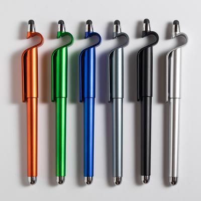 China New Normal Multifunctional Mobile Phone Holder Plastic Pen for sale