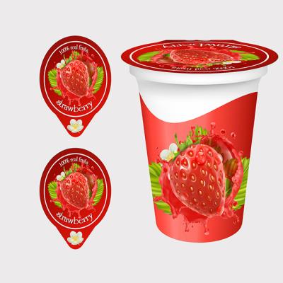 China Custom Food Grade Moisture Proof Heat Sealing Printed Peelable Lidding Film for sale