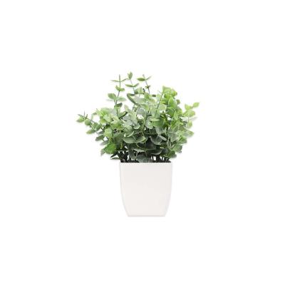 China Environmental Friendly Artificial Potted Plants Simulated Green Plant Home Accessories Decorative Bonsai High Quality Plants For Indoor Decoration for sale