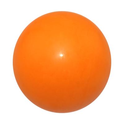 China Orange 7cm Durable Chinese Strong Solid Dog Toy Pet Rubber Ball Chew For Dog for sale