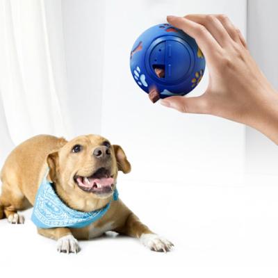 China Viable Non-Toxic 11cm Vinyl Dog Q.I. Ball Toys Interactive Treat Dental Leakage Chew Treat Pet Food Dispensing Ball for sale