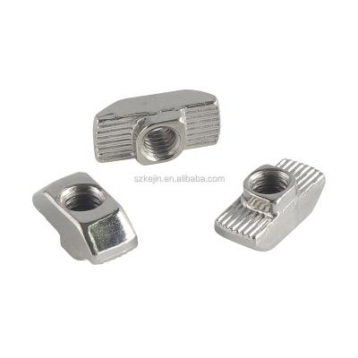 China Heavy Industry T Slot T Nuts Hammer Head T Nut T Slot 10mm For Aluminum Profile 45x45 for sale