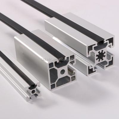 China Aluminum T Slot Profile T-Slot Cover Strip, Black, Gray, T Slot 6/8/10 for sale