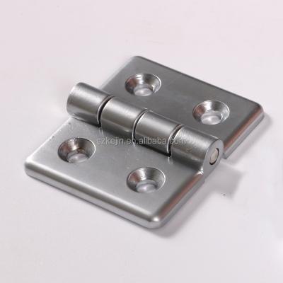 China Chinese steel hinges for 40*40 series, stainless steel bolt for sale