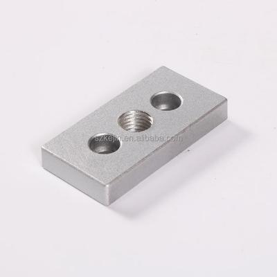 China Aluminum Aluminum Profile End Connection Plate End Plate Support Foot Cups for sale