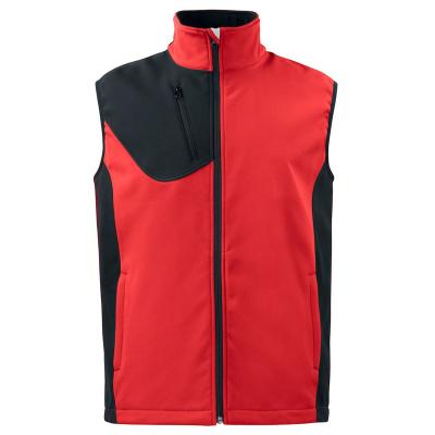 China Anti-wrinkle Hot Sale Customized Company Logo Soft Shell Vest With Pockets Color Custom Clothing Outdoor Vest for sale