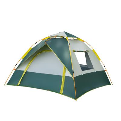 China Straight Tying Type Outdoor Waterproof Double Camping Tent Family Tents Luxury Outdoor Tents for sale